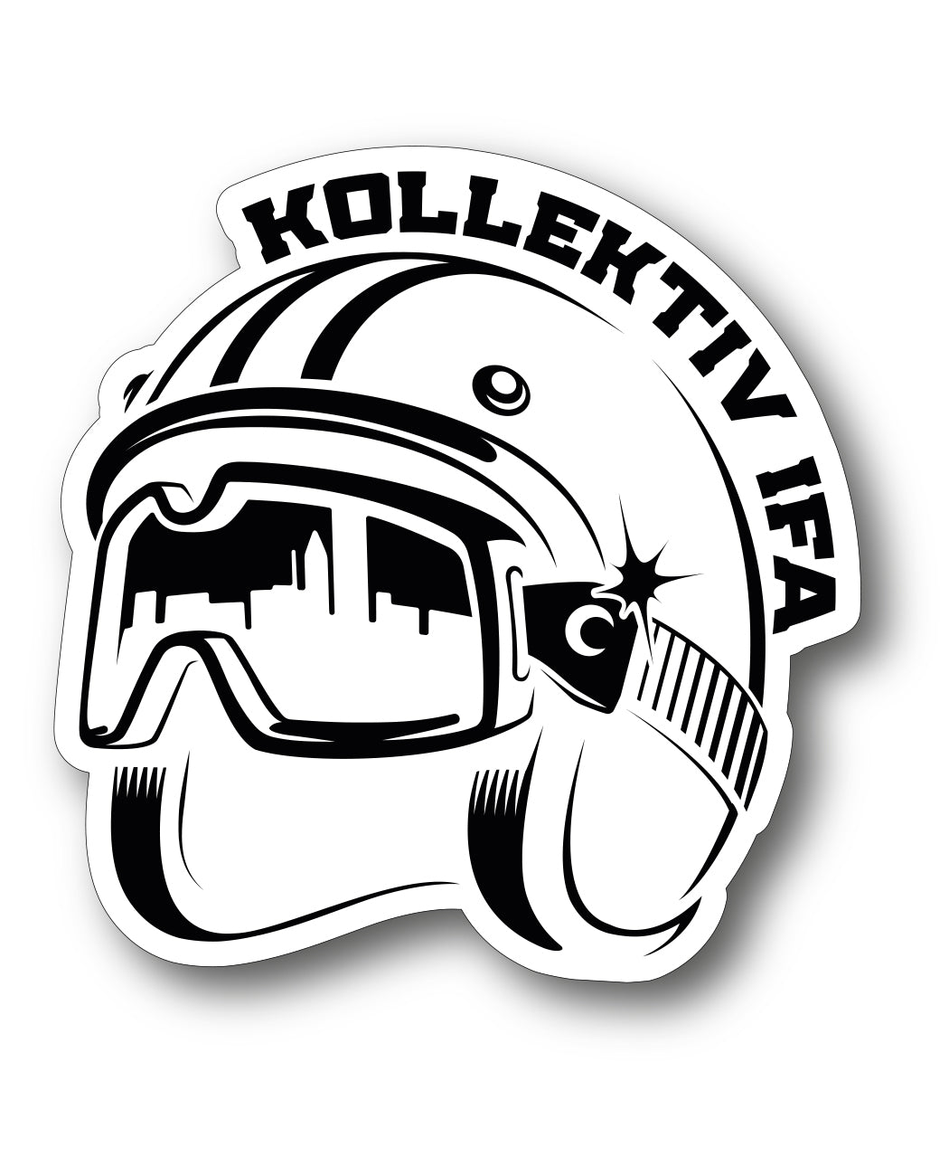 Kollektiv IFA - Helm Sticker
