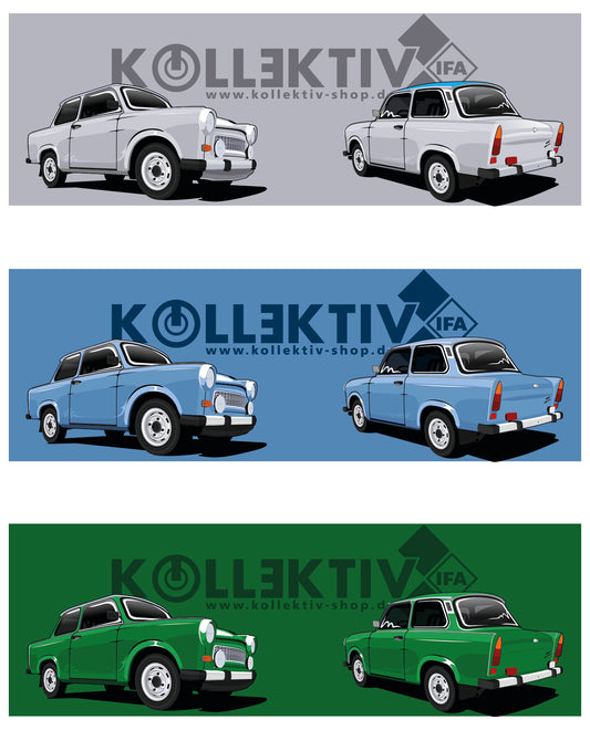 Kollektiv IFA Garagenbanner 150x50cm Trabant 601