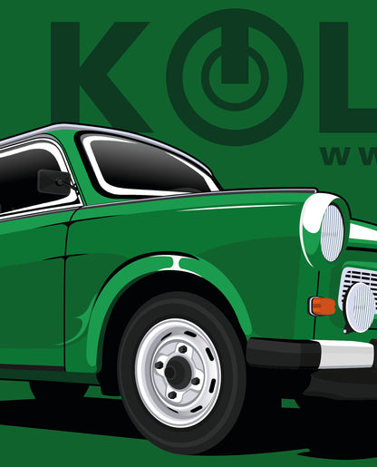 Kollektiv IFA Garagenbanner 150x50cm Trabant 601